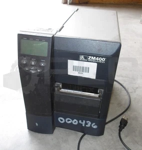 ZEBRA ZM400 THERMAL LABEL BARCODE PRINTER *READ* - Picture 1 of 7