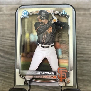Bowman 2025 base cromada Bo Davidson San Francisco Giants #BCP-206 1er Bowman - Imagen 1 de 2