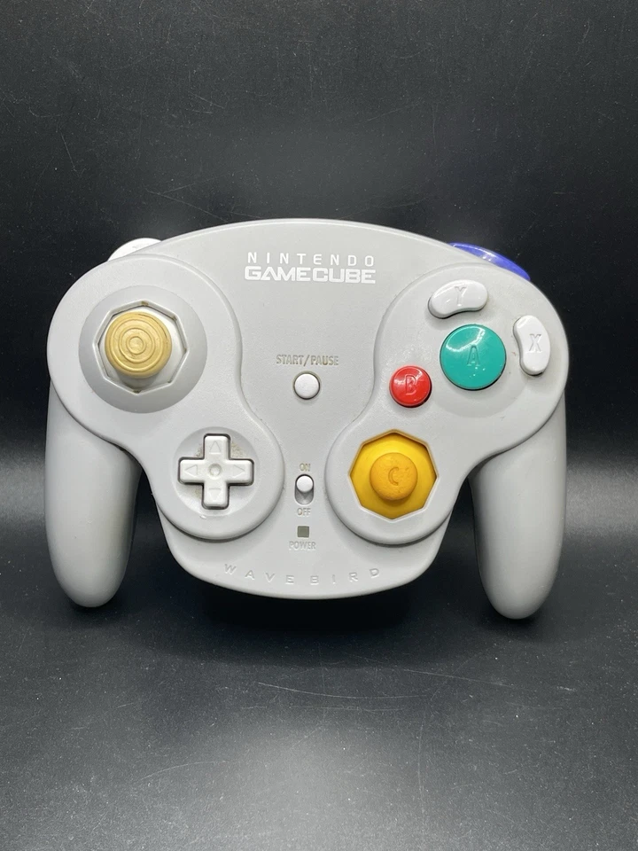 Nintendo GameCube WaveBird Wireless Controller - Grey  DOL-004 NO RECEIVER - Image 1 of 4