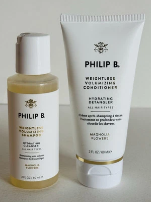 Philip B. Weightless Volumizing Shampoo & Conditioner Set 2 fl oz /60 ml Each  - Image 1 of 4