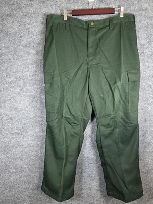 VINTAGE Terry Firefighter Pants Mens 36-40x29 Wildland Made USA NFPA 1977 00s - Image 1 of 4