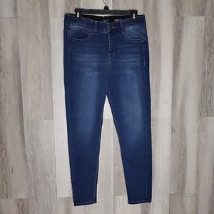 Curve Appeal Womens 12/31 Comfort Waist High Rise Skinny Jeans Denim Classic - Picture 1 of 9
