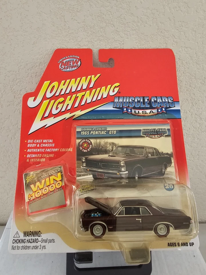 Johnny Lightning Muscle Cars USA 1965 Pontiac GTO N21 - Image 1 of 1