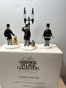 Department 56 Heritage Village - "Constables" 3-teiliges Set komplett mit Box - Bild 1 von 8
