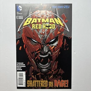 BATMAN AND RED HOOD #20 DC COMICS NEW 52 RED HOOD JULY 2013 SHATTERED BY RAGE! - Picture 1 of 16