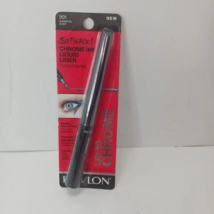 REVLON So Fierce CHROME Ink Liquid LINER NIB 901 GUNMETAL - Picture 1 of 5