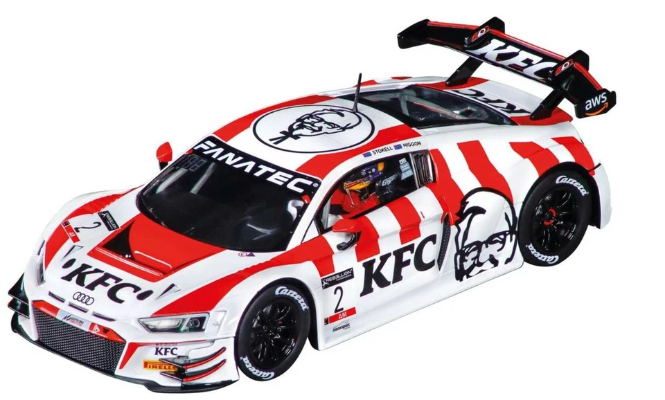 Carrera DIGITAL 1/24 Audi R8 LMS GT3 evo II KFC Racing, No.2 Slot Car [23991] - image 1 of 1
