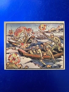 1938 Horrors of War #103 Chinese Reds Flee Across Ice-filled River - Picture 1 of 2