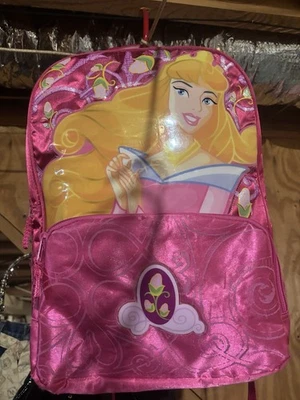 Mochila Rosa Princesa Aurora Disney De Colección Foto 1 de 3