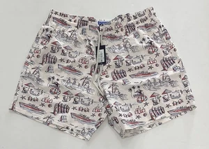 Costume da bagno Vilebrequin autentico Moorsie Sugar Switzie in XXL NUOVO CON ETICHETTE - Foto 1 di 4