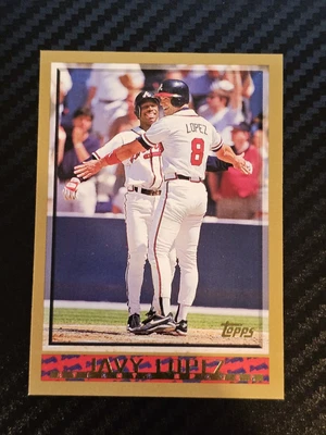 1998 Topps - Javy Lopez #183 Atlanta Braves  - Image 1 of 2