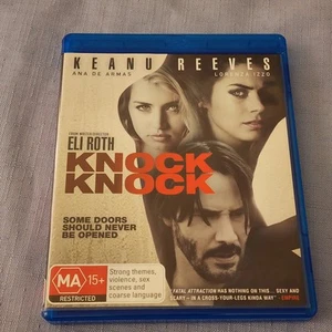 Knock Knock (Blu-ray 2015) Region B Keanu Reeves Ana De Armas - Picture 1 of 5