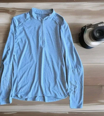 Adidas Climalite Gray Popover Top Women’s Size S Arm Reflectors Zip Front - Image 1 of 4