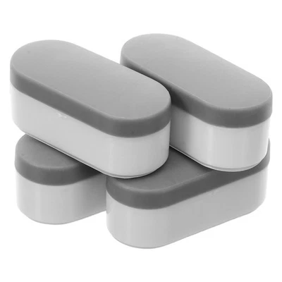  Paraurti universali per sedile WC da 4 pezzi: cuscinetti di ricambio spessi 0,7 - Immagine 1 di 4