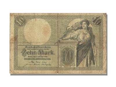 [#52552] Banknote, Germany, 10 Mark, 1906, 1906-10-06, VF(30-35) - Image 1 of 2