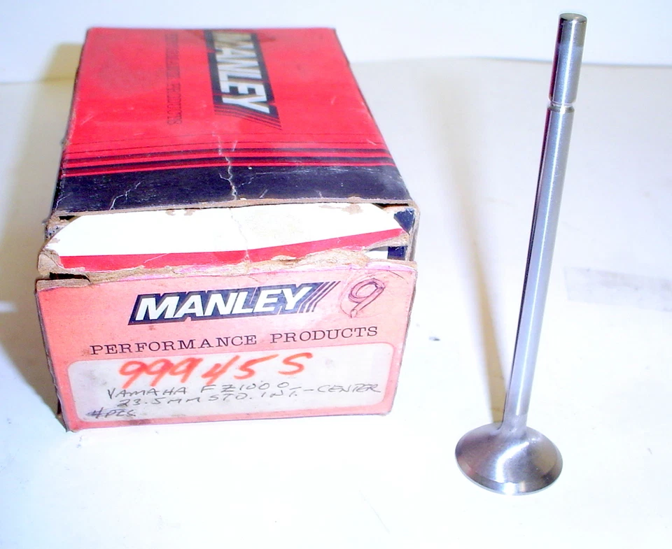 MANLEY 99945s YAMAHA FZ1000 STANDARD SIZE STAINLESS INTAKE VALVE INSIDE 23.50mm - Image 1 of 1