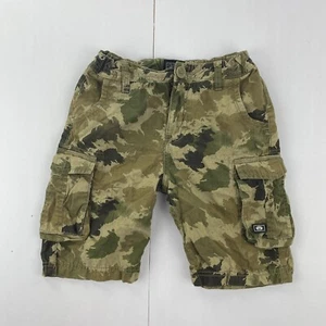 ANIMAL Shorts 7-8 Years Green Boys Cargo 100% Cotton Camo - Picture 1 of 10