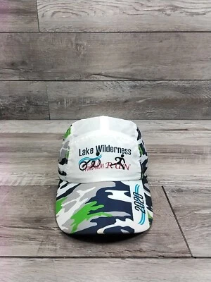 Gorra deportiva Lake Wilderness Trialthon Run 2020 sombrero adulto hombre con correa Foto 1 de 4