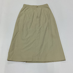 Womens Domino Beige Skirt Size 10 EUC