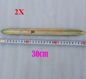 30cm 2pcs Tyre Levers Gear Tools Steel Tire Lever Motocross Dirt Bike Motorbike - Foto 1 di 2