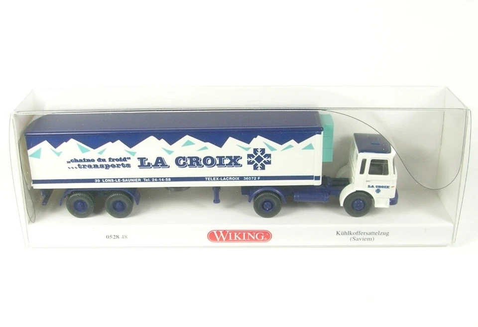Saviem Rimorchio Refrigerato - La Croix (1967-1971) 1:87 - Immagine 1 di 1
