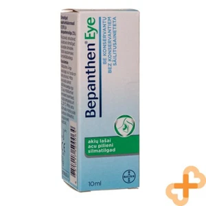 BEPANTHEN EYE Drops 10 ml Without Preservatives Moisturizing Lubricating - Picture 1 of 24