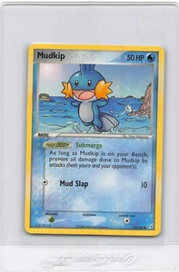 MUDKIP 57/100 - NON-HOLO - Crystal Guardians - 2006 Pokemon Card - NM/M - Picture 1 of 2