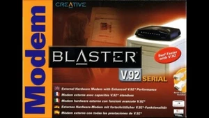 MODEM BLASTER V.92 VINTAGE RETRO TECH - Original Modem Neu in Box - Bild 1 von 1