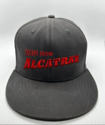 Escape From Alcatraz Official Comic Series Cap Hat Fitted Adult OS Golden Gate  - Imagem 1 de 4