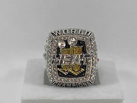 Miami Heat Championship Ring - 2013 Finals Ring - Lebron James - No Box Cover