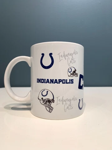 NFL Team Logo Indianapolis Colts Cup Coffee Mug 13oz Cover