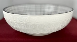 Table Matters 8” Serving Bowl Scattered Lines Collection - Picture 1 of 6