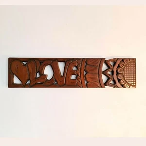 Mandala de Madera Tallada a Mano Amor - Regalo de San Valentín Arte Pared Decoración Escultura - Imagen 1 de 10