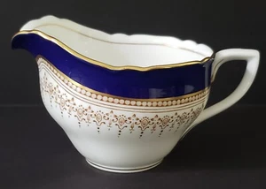 Royal Worcester Regency Blue and White Creamer - Picture 1 of 1