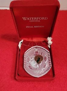 Waterford Crystal 1995 Twelve Days of Christmas Ornament Made in Ireland - Picture 1 of 3