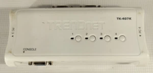 TRENDnet TK407K 4-Ports External USB KVM Switch NO POWER SUPPLY - Picture 1 of 6