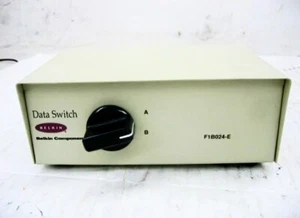 Belkin F1B024E Data Switch 2 Port Parallel-Serial DB25 25 Pin Female Ships Free! - Picture 1 of 4