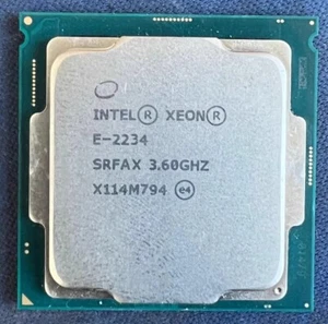 Intel Xeon E-2234 4C 8T 3.6GHz Socket 1151 DDR4 71W - Picture 1 of 1