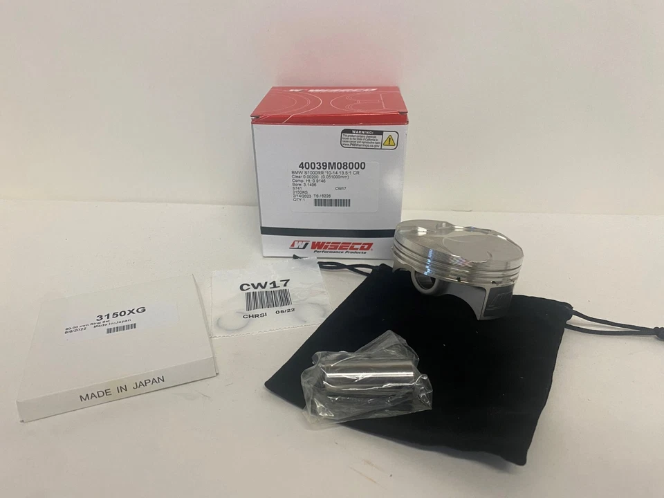 WISECO 40039M08000 FORJADO 999cc PISTÓN BMW S1000RR DRAGBIKE Foto 1 de 1