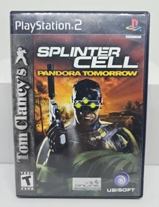 Splinter Cell Pandora Tomorrow PS2 Etiqueta Negra + Tarjeta Reg - Completo CIB - Imagen 1 de 13