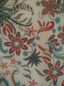 Table Runner in a Fine Georgette Fabric Size 216cm x 32cm (Jungle 776) - Picture 1 of 4