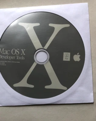 Apple Mac OSX Developer Tools Install Disc CD Rom Installation ab 10.2. höher - Bild 1 von 2