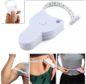 150CM Retractable Body Tape Ruler Accurate Fitness Measure Arms Fat Overweight - Picture 1 of 3