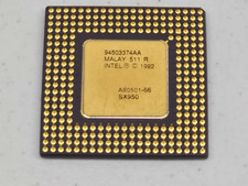 Vintage Intel Pentium 66 A80501-66 66MHz SX950 CPU Socket 4 Processor
