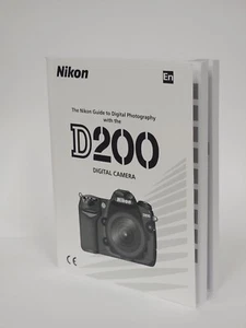 Nikon D200 Instruction Owners Manual D200 Book  NEW - Picture 1 of 1