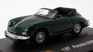 High Speed 1/87 Scale Model Car 111 - 1959 Porsche 356B - Green - Picture 1 of 5