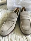 New &#39;OLIVER SWEENY&#39; Longbridge GREY SUEDE LOAFERS, BOXED NEW&amp;UNUSED, SIZE 8/42
