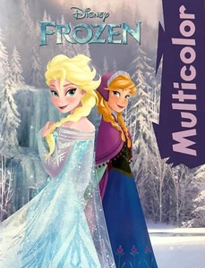 Neu Malbuch Disney Frozen Elsa Anna Olaf Multicolor DINA4 Malheft für Kinder M12 - Bild 1 von 9