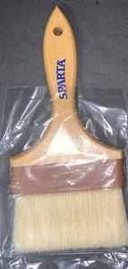 12x Lot Carlisle 4037600 Sparta 4" Flat Basting Brush Boar Bristles Chef Series - Picture 1 of 4