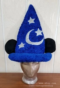 Disney Parks Mickey Mouse The Sorcerers Hat Adult Sz 59 cm / 23 1/4 - Picture 1 of 9